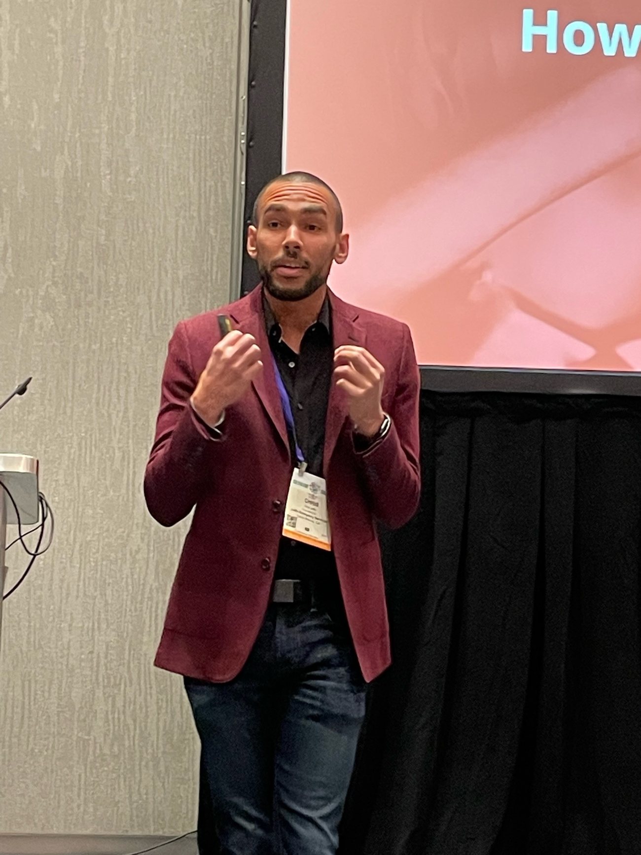Chris Joffe presenting at the NAIS Annual Conference